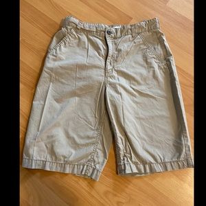 Old Navy boys khaki shorts